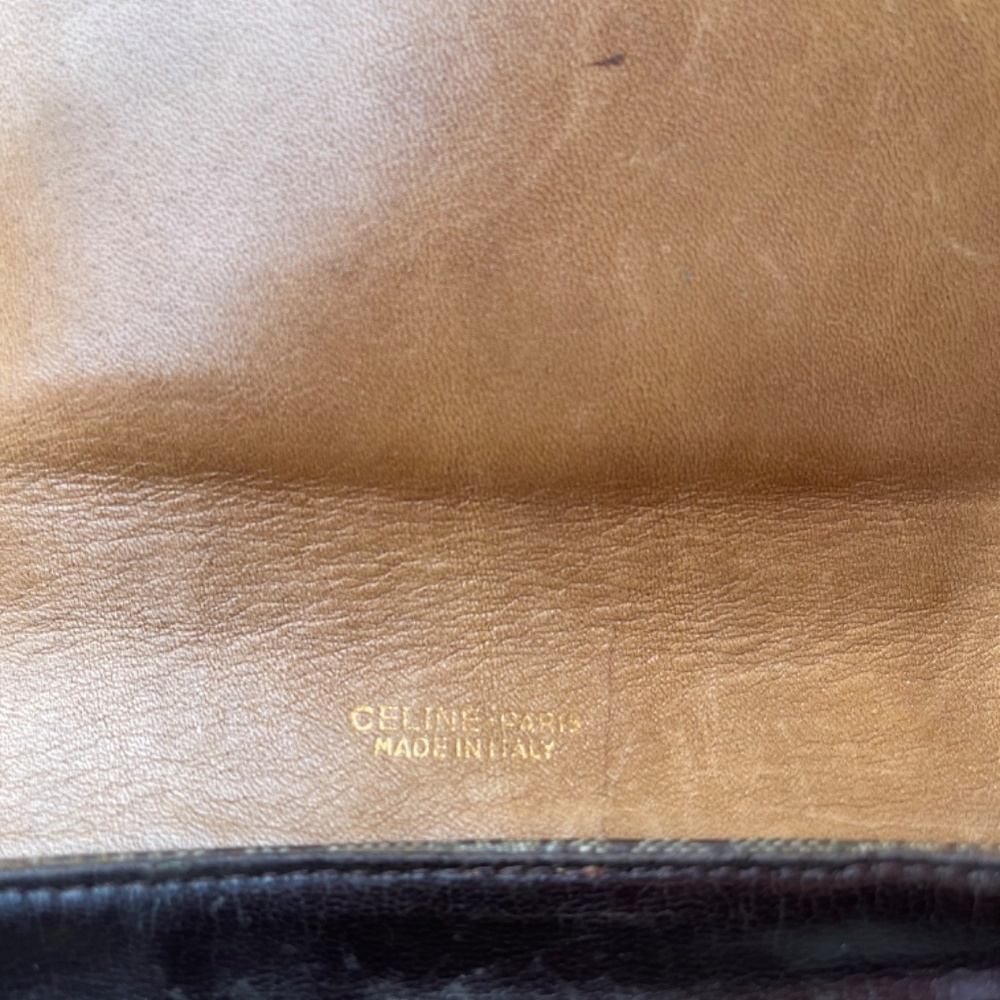 Rare Collectible Leather Horse Pocket Monogram Crossbody Bag purse - Picture 7 of 12